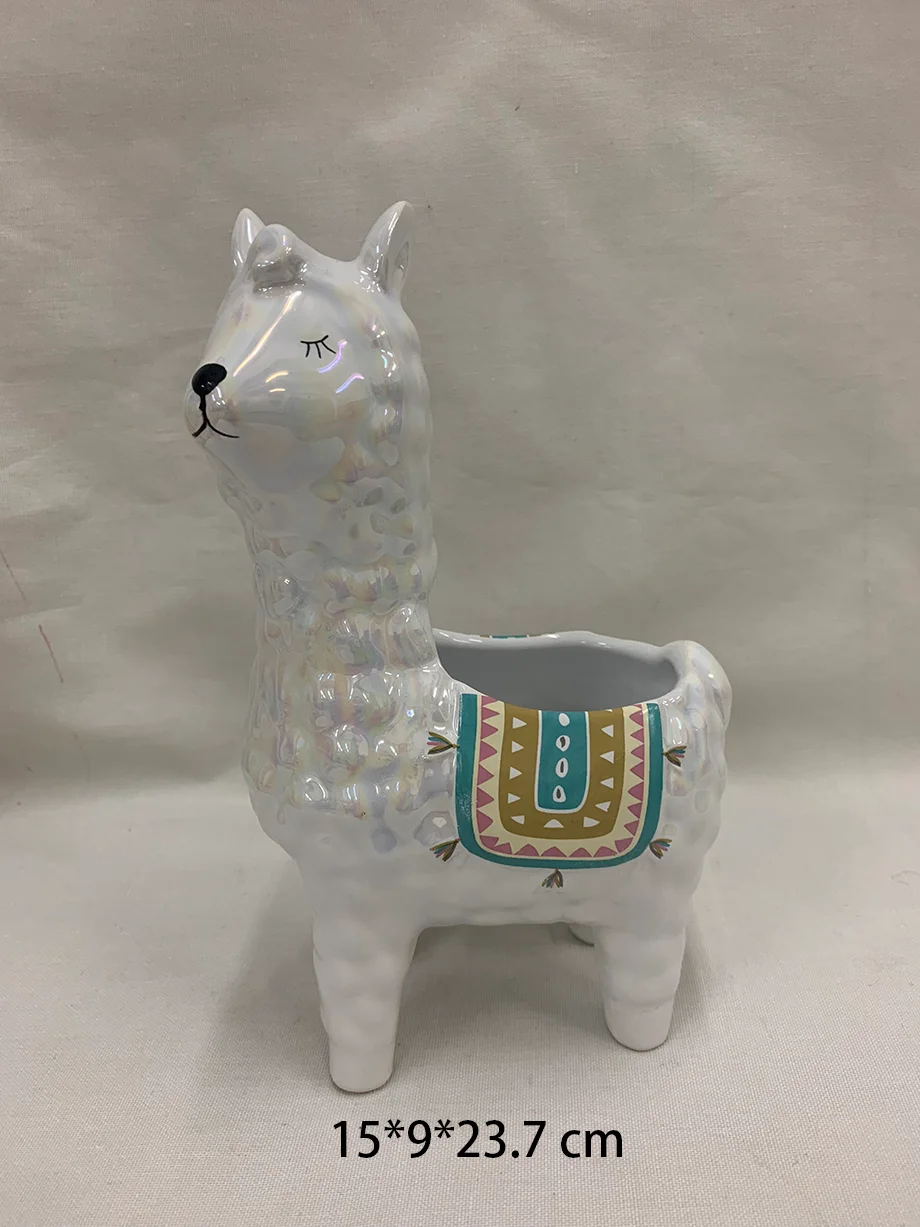 Керамический цветочный горшок с дизайном под заказ