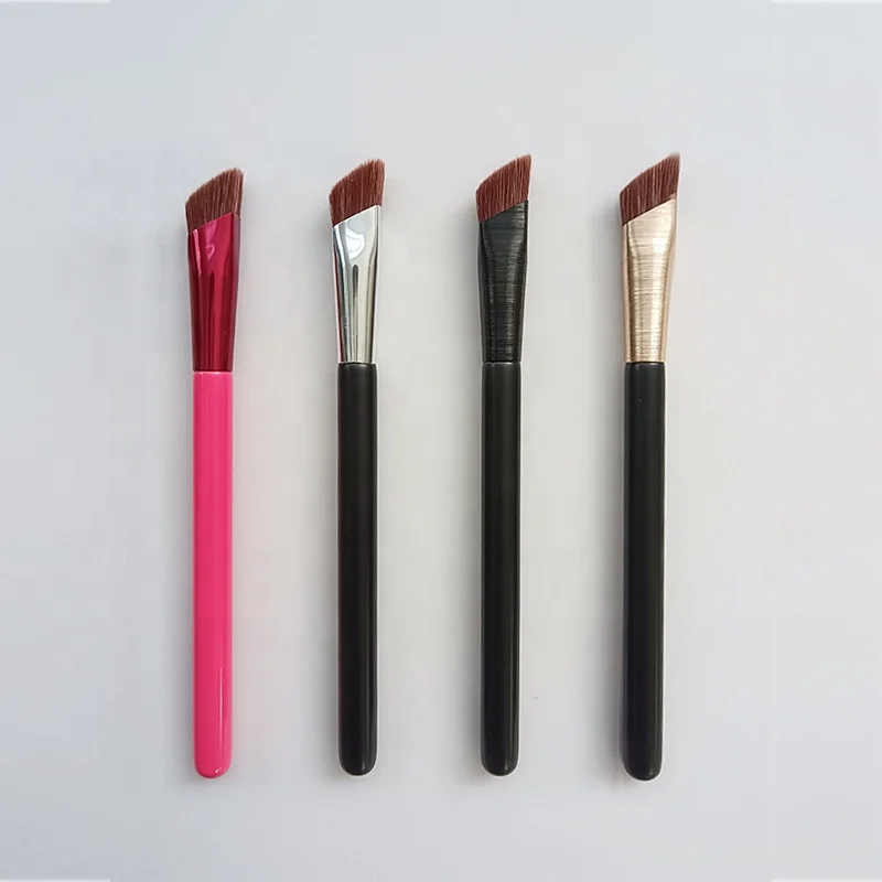 Professional Smooth Canvas Concealer Brush Eyebrow Brush Angled Eye