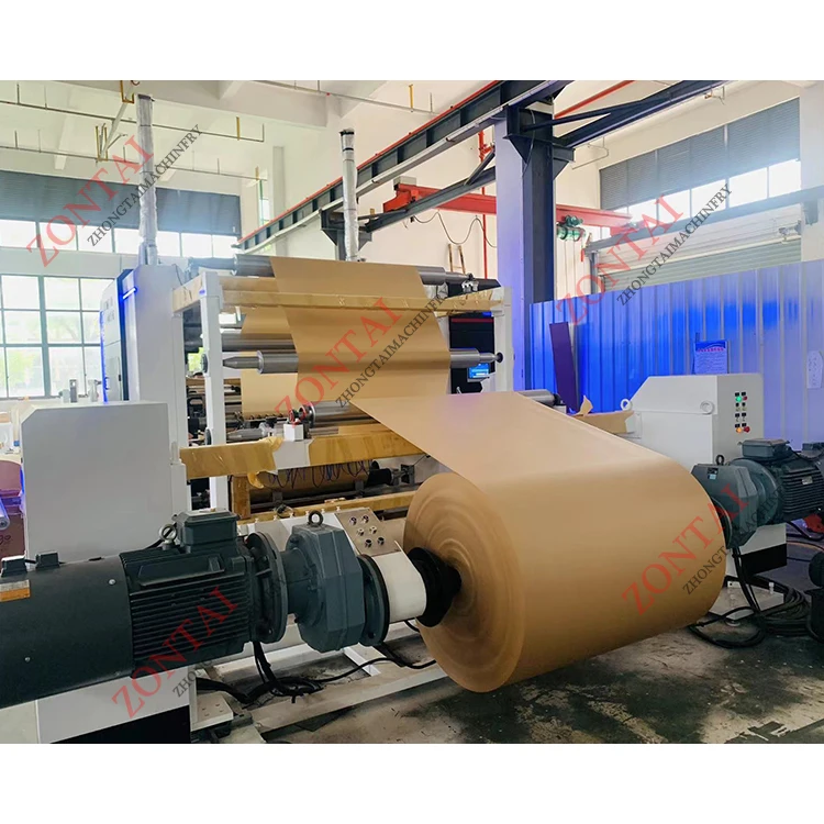 Automatic Slitting Rewinding Machine Manufacturer Jumbo Paper Roll Slitting Rewinding Machine