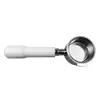 De'Longhi double-ear stainless steel white glue handle