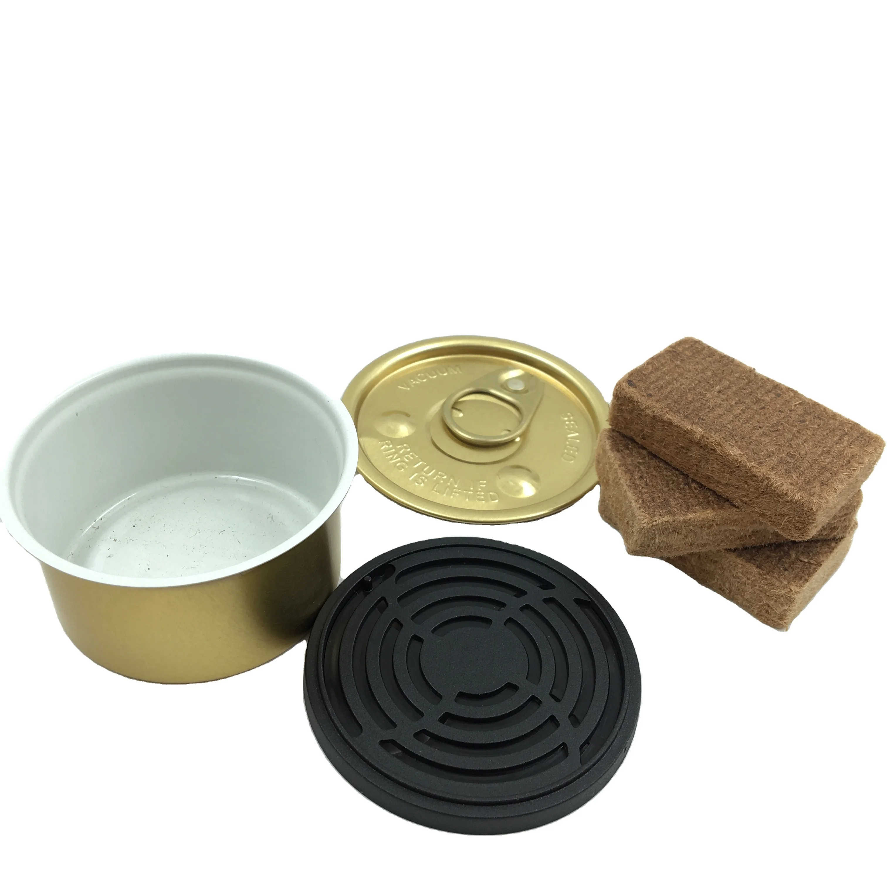 No Moq Organic Wood Block Can Scents Organic Wooden Car Perfume Car Air