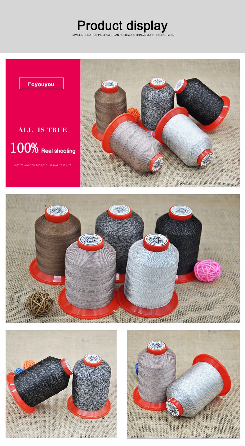 Conductive Sewing Thread Silver Plated Anti Static Conductive ...