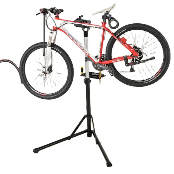 Rider Bike Repair Stand And Trainer Desk Combo Folding Heavy Duty ...