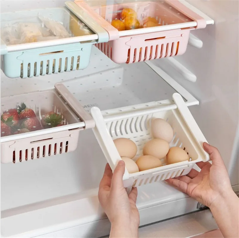 Fridge Organizer Storage Box Without Lid