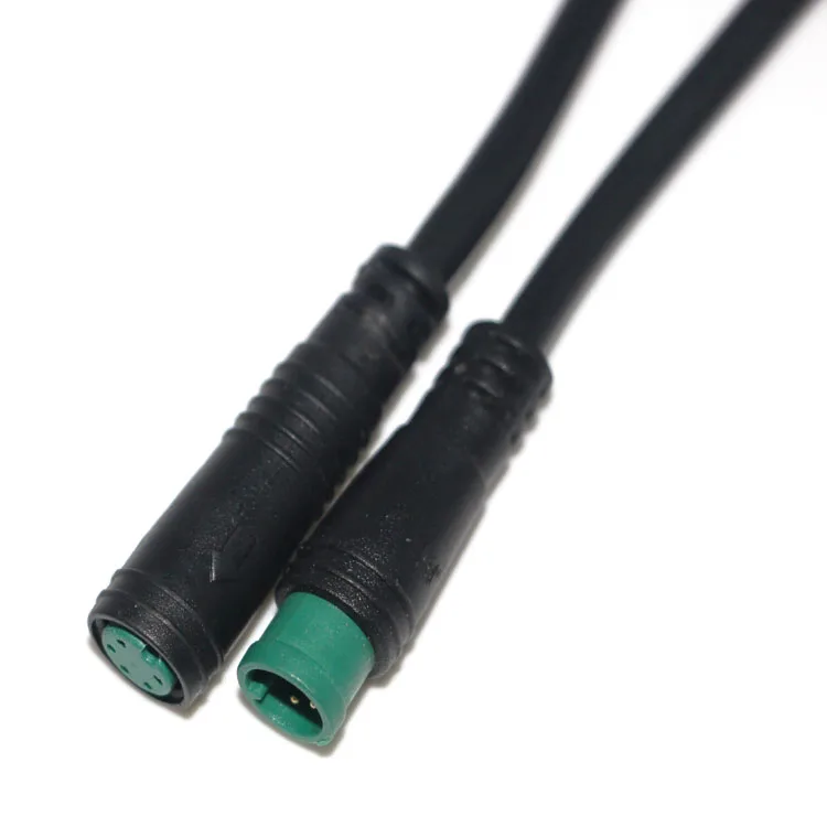 Custom IP65 Male Female 5Pin LED Strip Light Connector RGB Mini M8 Waterproof Connector Cable