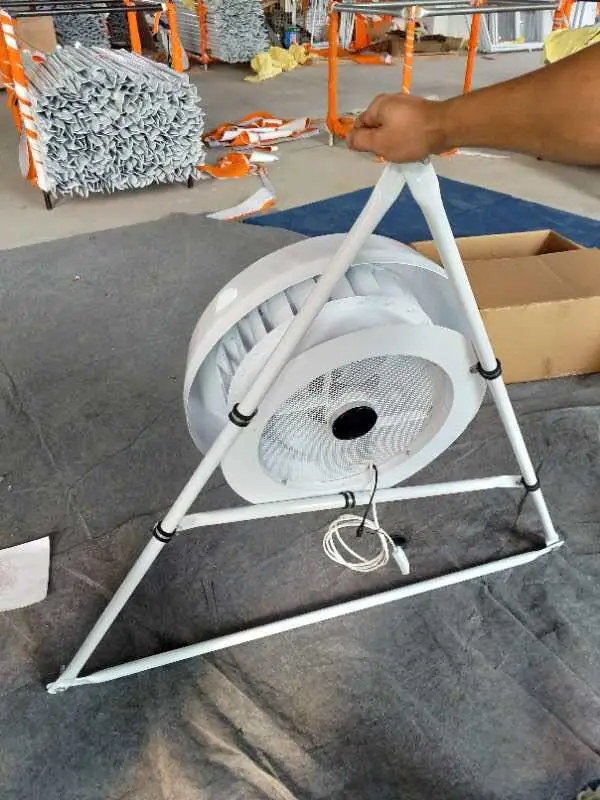 Solar Attic Fan, 40W, HVAC, Axial, Roof - detail 50