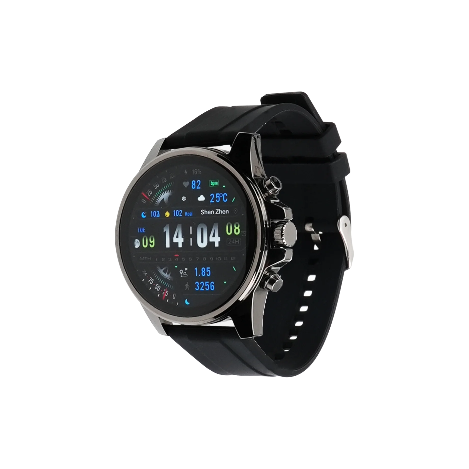 HT11 Smart Watch for Men IP68 Waterproof NFC 1Gb Memory Blood Oxygen Monitor Smartwatch HT11