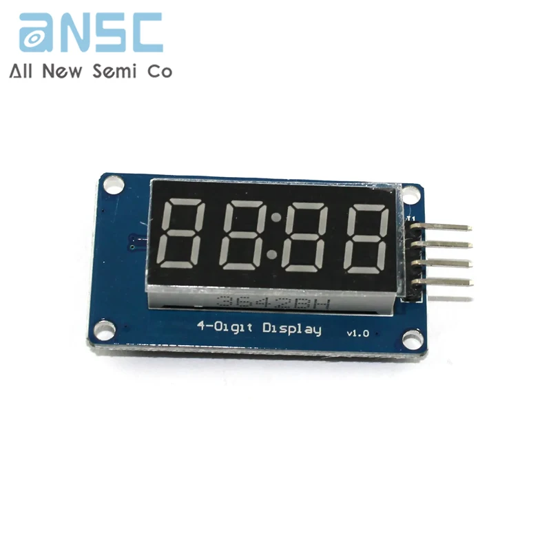 5pcs/lot 4 Bits TM1637 Red Digital Tube LED Display Module & Clock LED