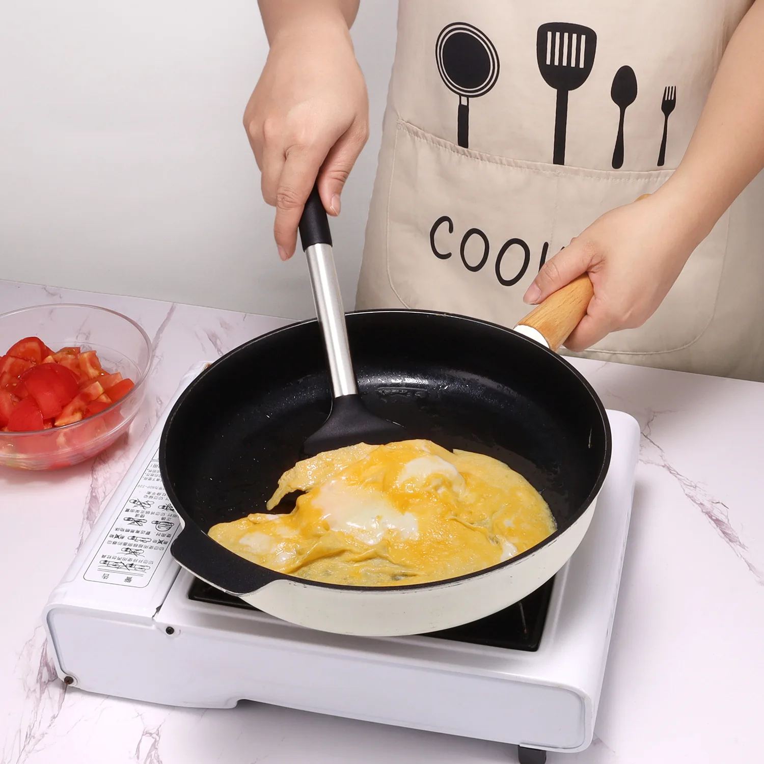Silicon Handle Kitchen Utensils Kitchenware Utensils Set Kitchenware