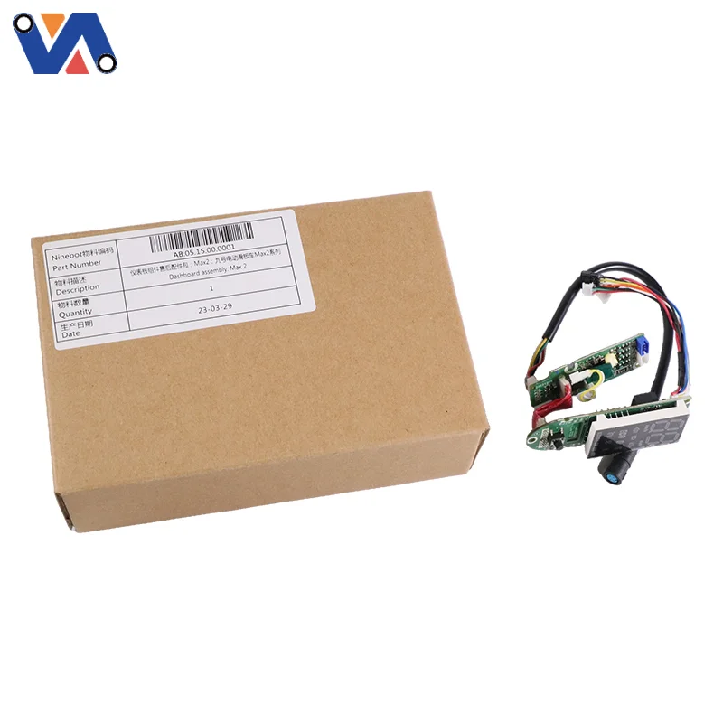 Ny bilde AB.05.15.00.0001 Originalt instrumentpanel for Ninebot Max G2 elektrisk sparkesykkel LED-skjermkort og hovedkortdel