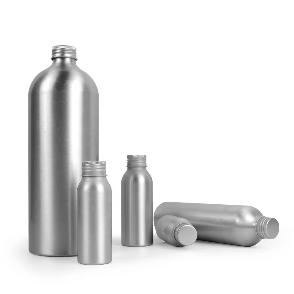 Aluminum Shampoo Bottles Cosmetic Spray Bottle Customized PUMP Sprayer 50ml 70ml 100ml 250ml