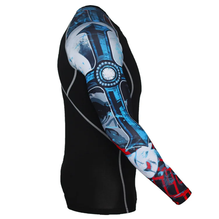 Quick Dry Compression Online T Shirt Printing Men'S Long Sleeve Compression Shirts For Sale What Should I Wear While811_voghion.com