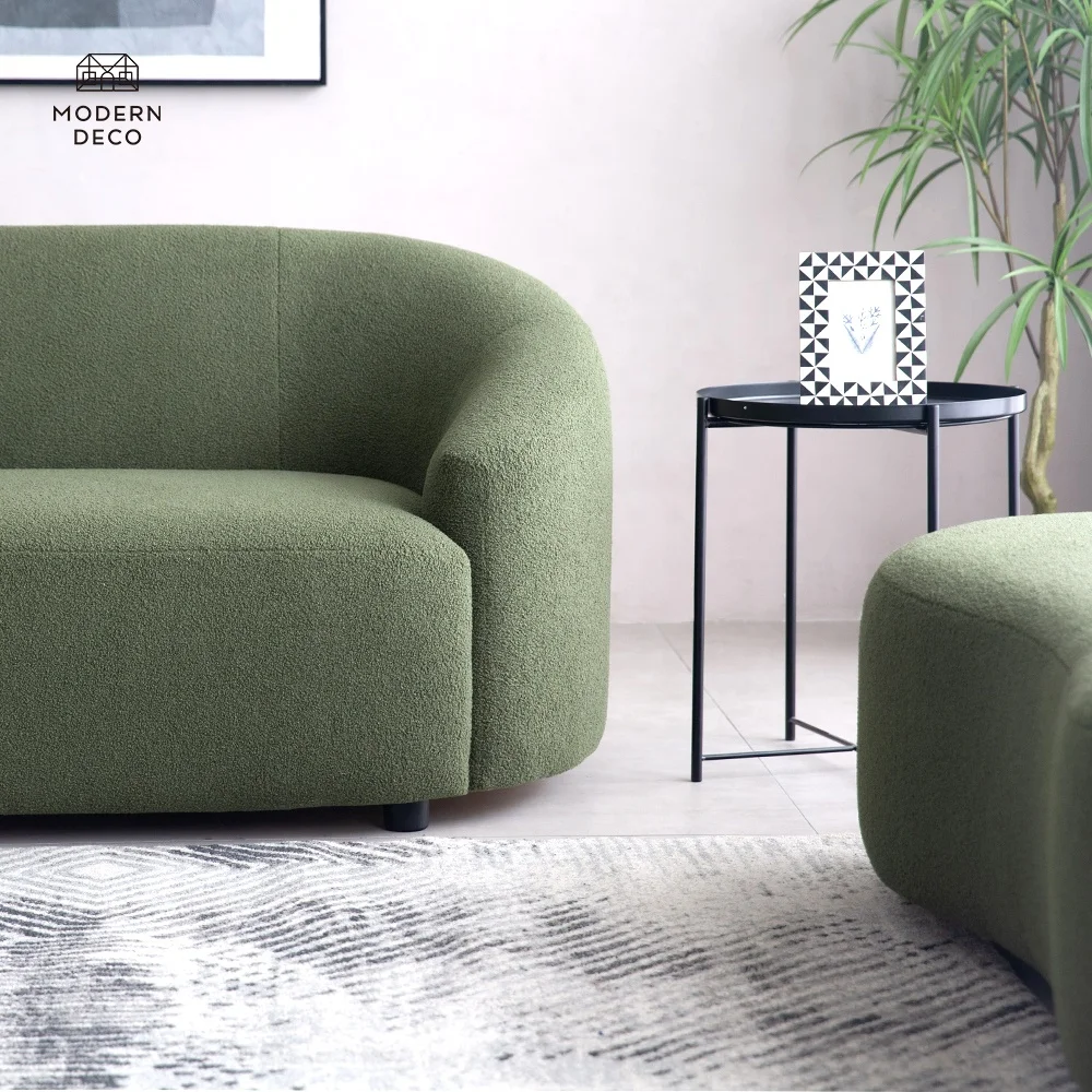 Custom Made Modern Living Room Sofa Set Furniture Sectional Fabric Sofa Set 2 Seater Cute Sofa