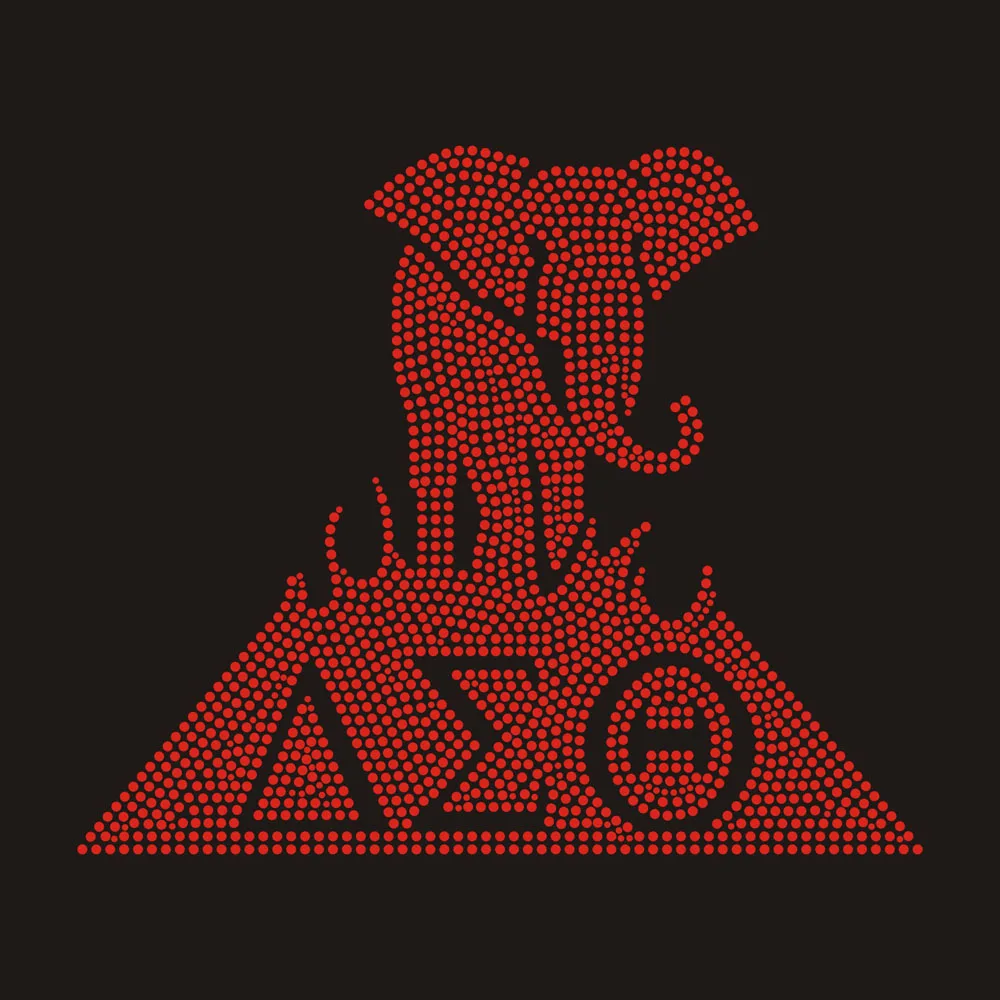 Custom Delta Sorority Sigma Theta SVG Template Hot Fix Iron on Rhinestone  Transfer Motif, image size:1000x1000
