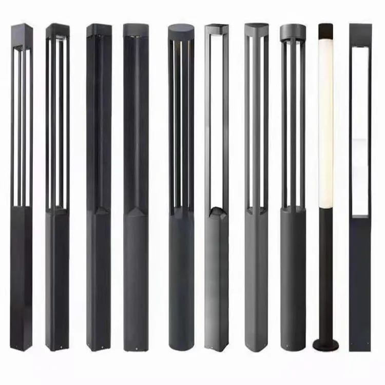 European Decorative Lighting Antique Aluminum Garden Lamp Solar Yard