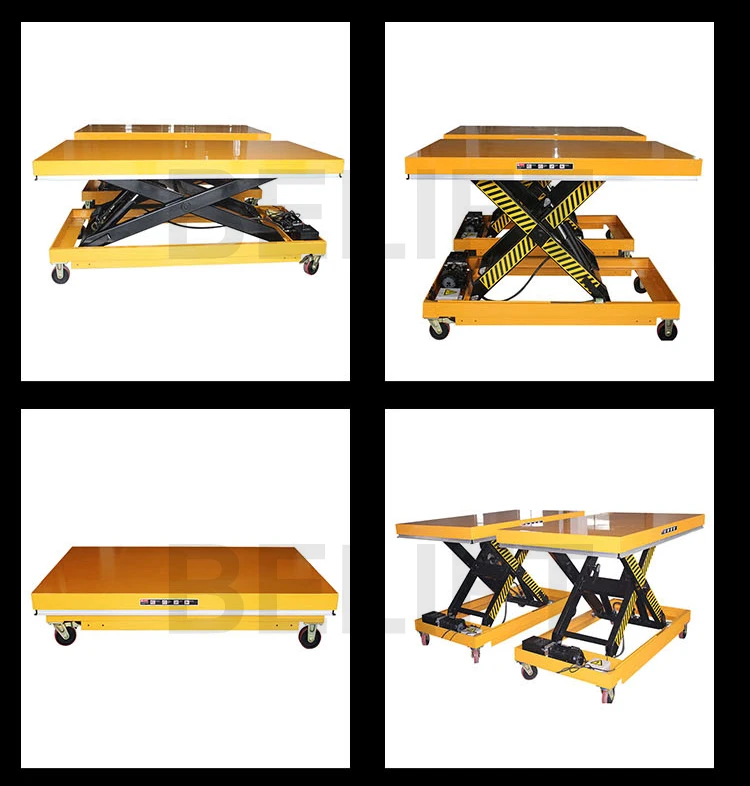 Stationary Electric Single Scissor Lift Table - Buy Scissor Lift aerial ...