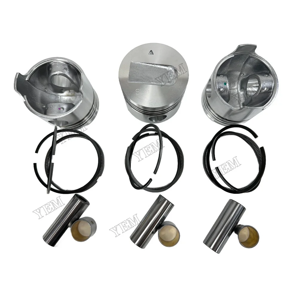 Piston Kit Fit for Mitsubishi S3L Machinery Engine Parts 2