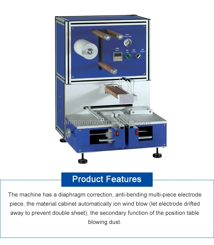 Pouch Cell Electrode Laminating Stacker Separator Film Stacking Machine ...