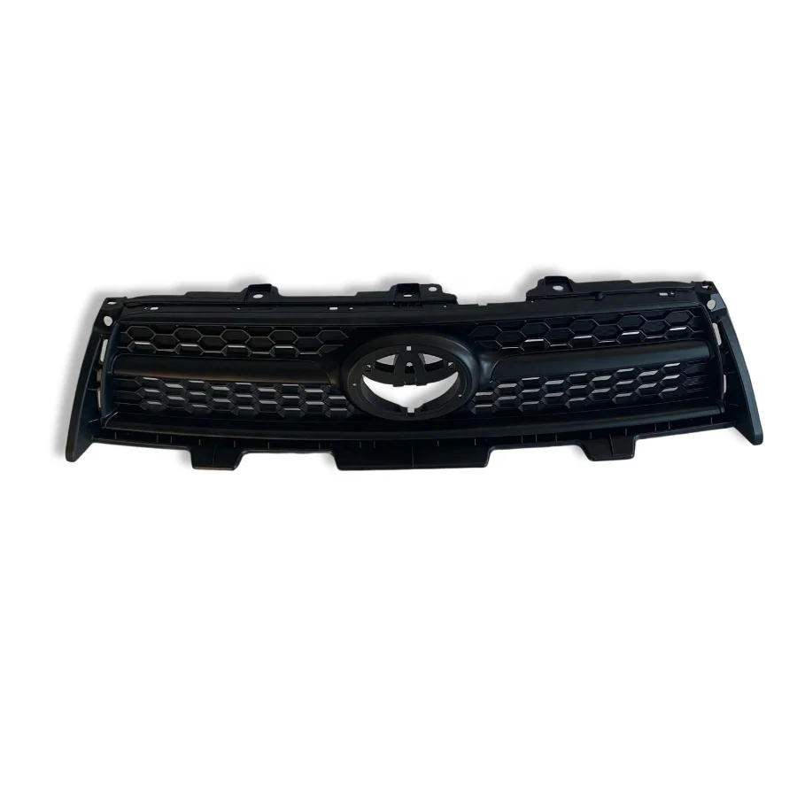 TIYPEOR Replacement Grille for 2009 - 2012 Toyota RAV4 2.0T Front Bumper Grille Assembly Black ABS Grille