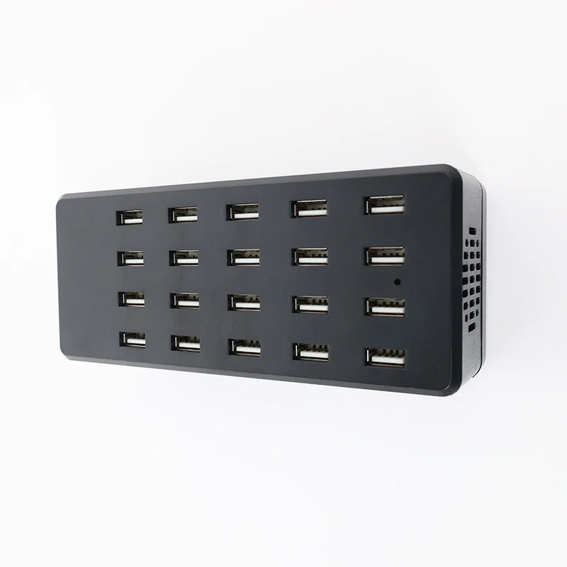 Plastic Industrial Usb Multiport Charger Block 20-multiport Usb Phone Charging Station
