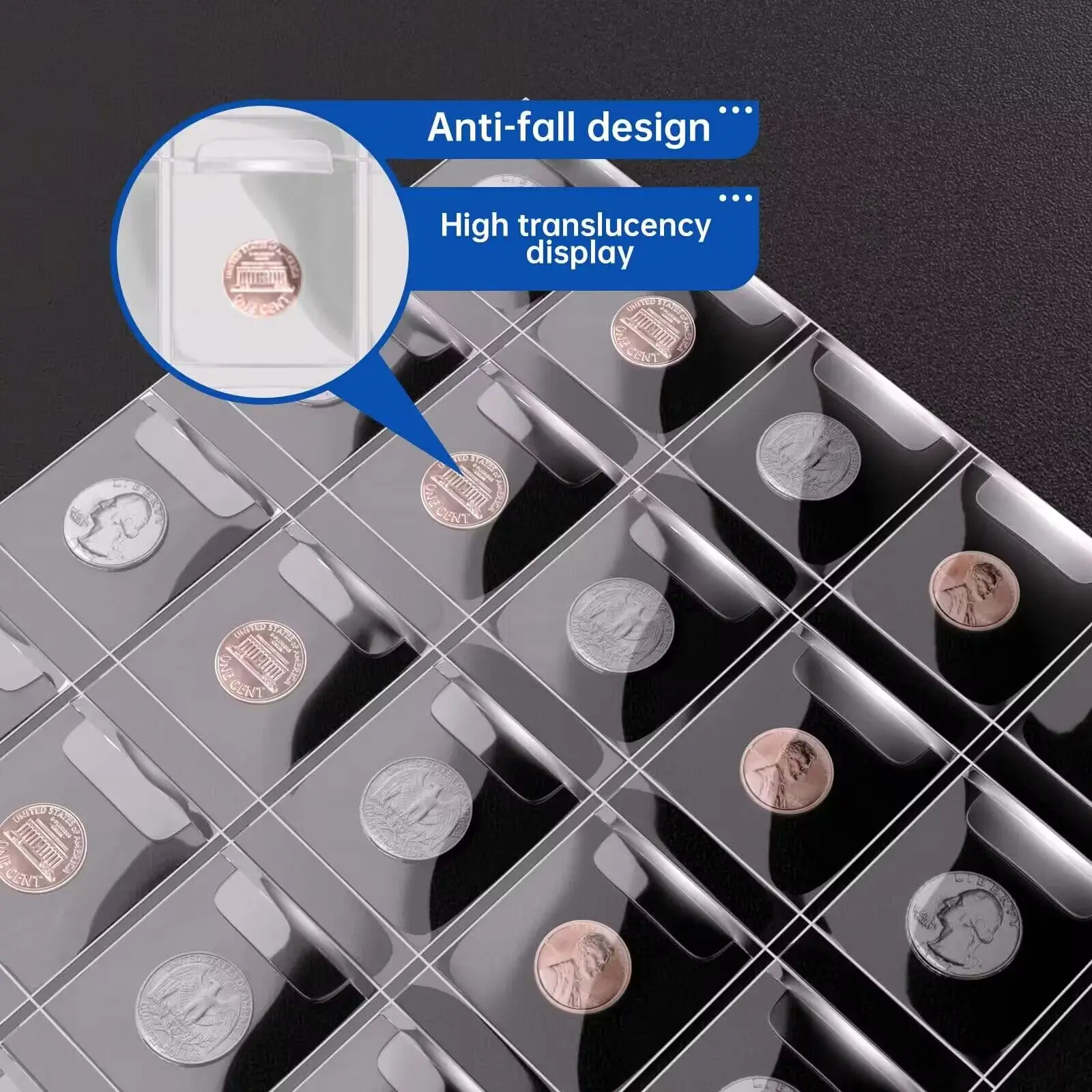 硬币收藏书夹、300口袋防火硬币收藏相册和36袖硬币、钞票、邮票储钱箱| Alibaba.com