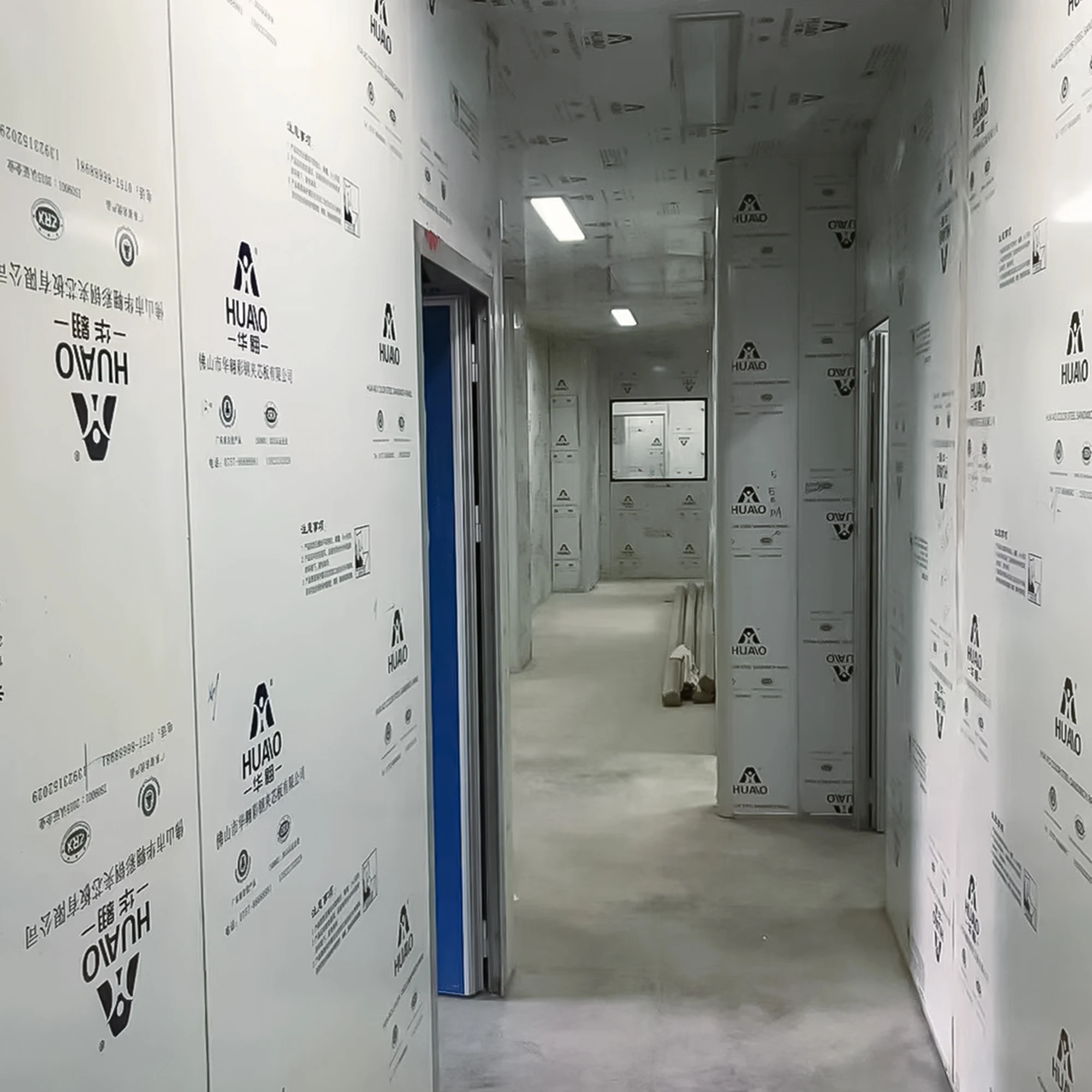 product huaao iso gmp dust free pvc wall panel modular clean room for laboratories and workshops ffu clean booth assembly with hard wall-17