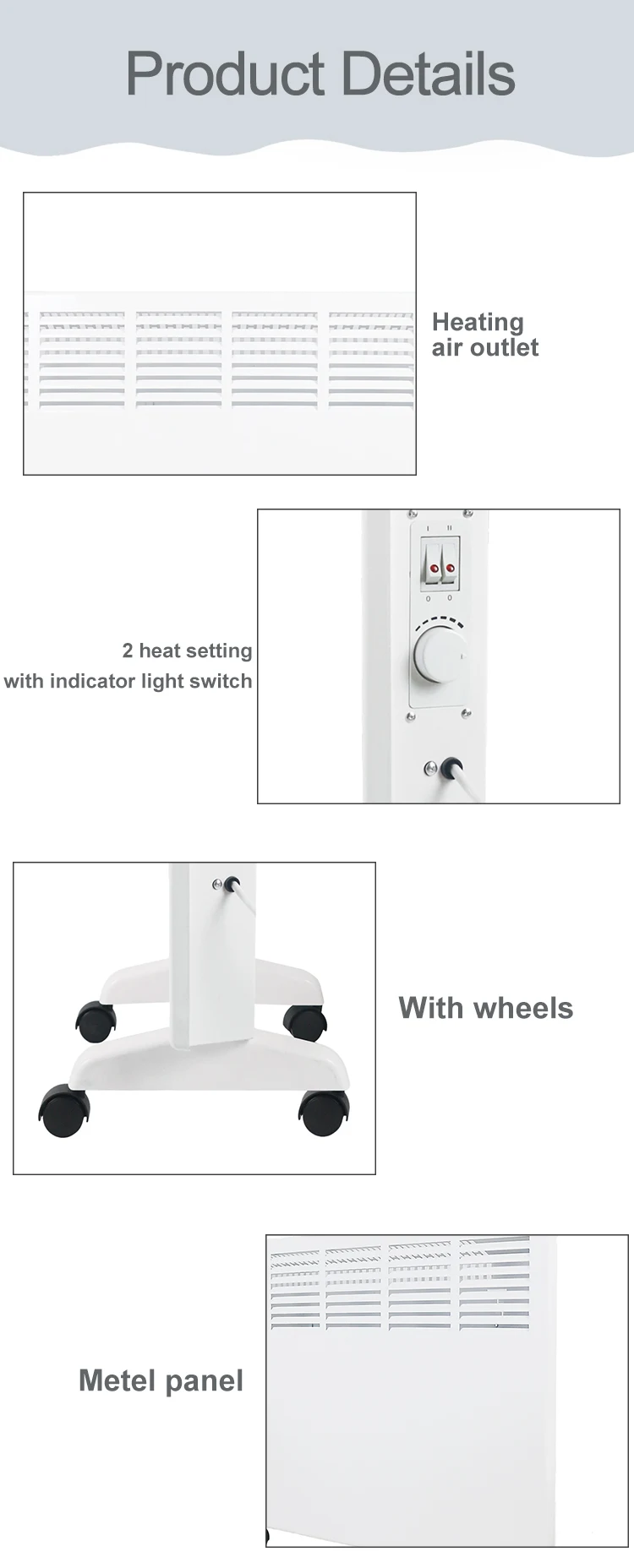 Room Heater, 1000W, 1500W, 2000W - detail 12