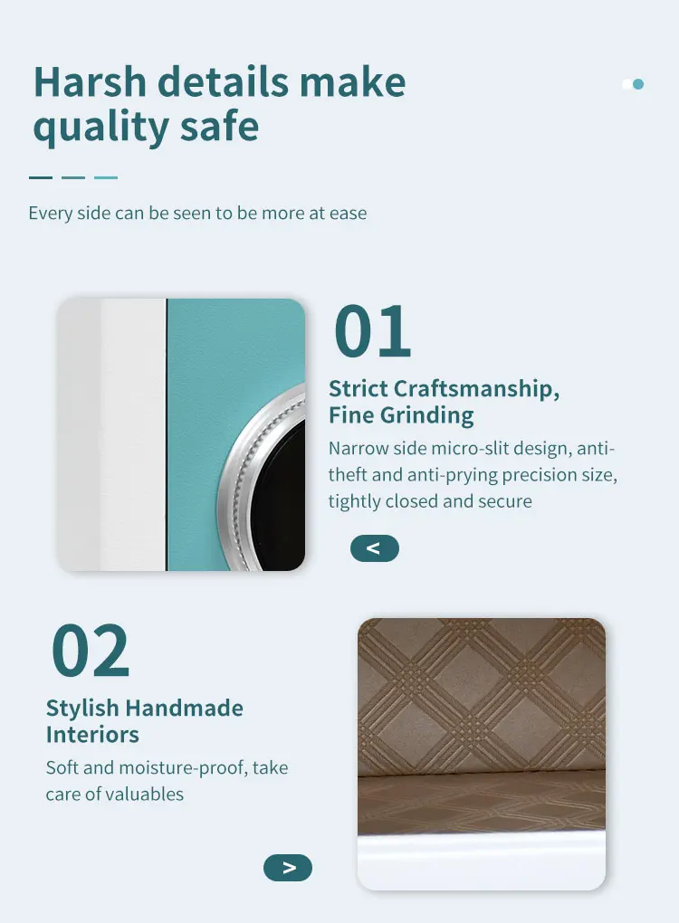 CEQSAFE Mini Metal Money Cash Box with Combination Lock Safe for Security manufacture