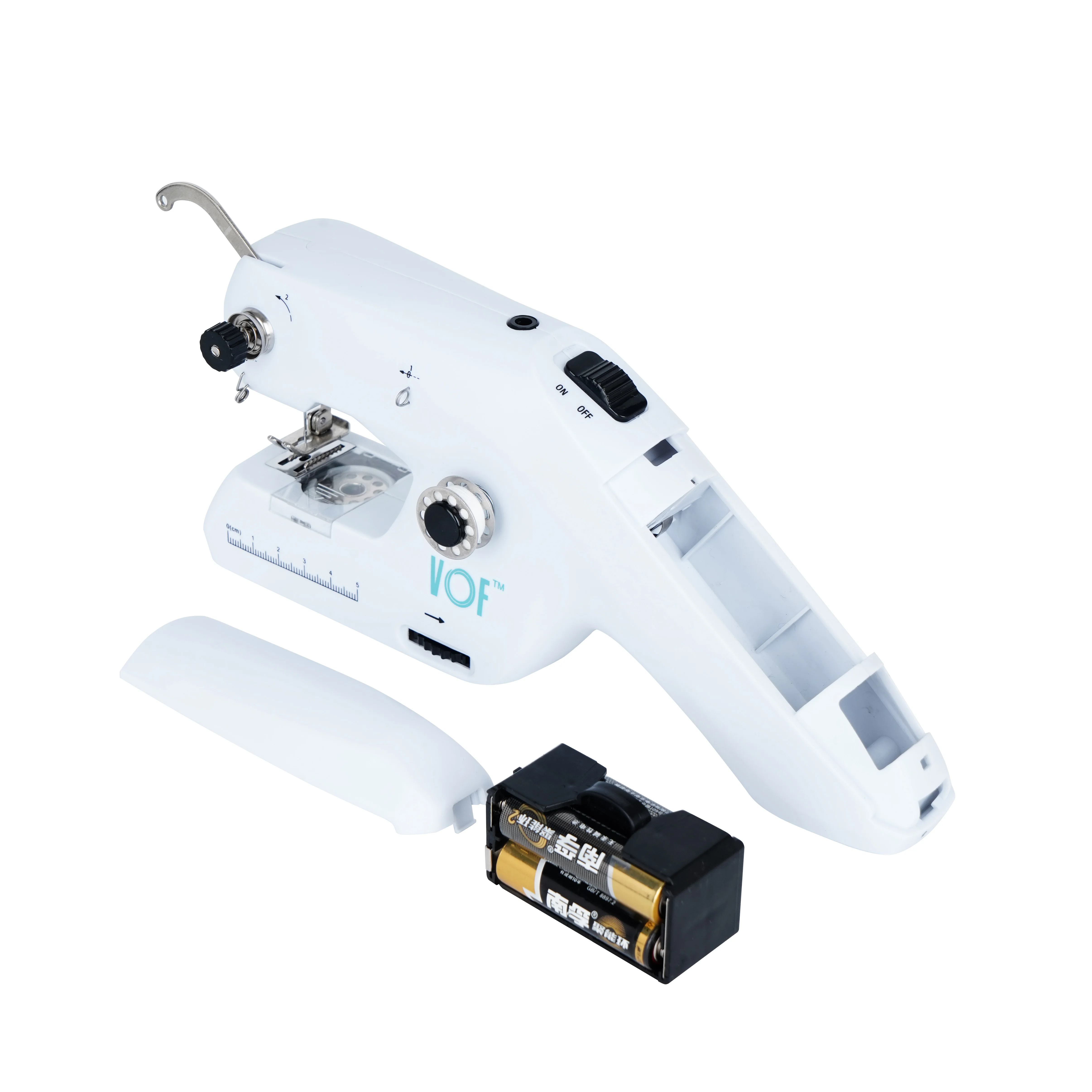 VOF ZDML 6 NEW Hand Held Portable Placket Sewing Machine Electric Elastic Battery Operated Feed Bag Sewing Machine