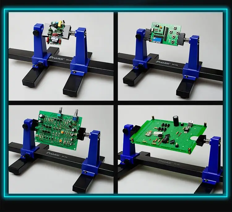 SN-390 Adjustable Soldering Clamp Holder of Particularly Designed to Clamp a Circuit Board for PCB Soldering Desoldering Rework