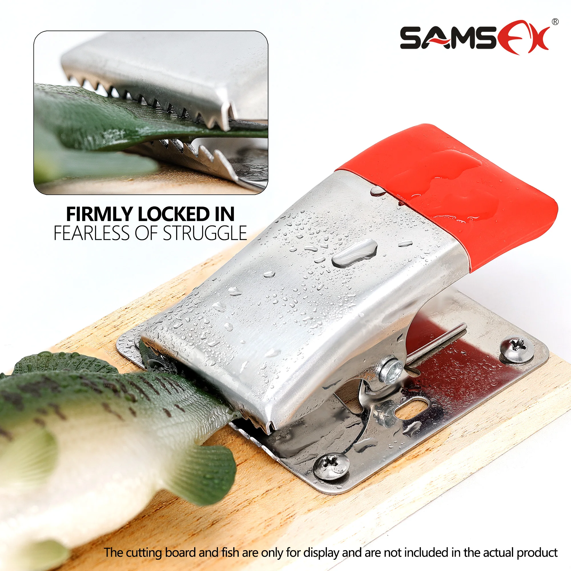 SAMSFX Fish Cleaning Board Tools - Fillet Clamps & More