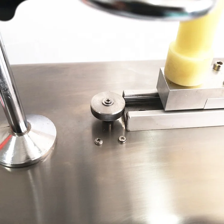 
 GBS-1 Кнопка установка кондиционирования воздуха скорость стеклянная бутылка ампула закаточная машина  