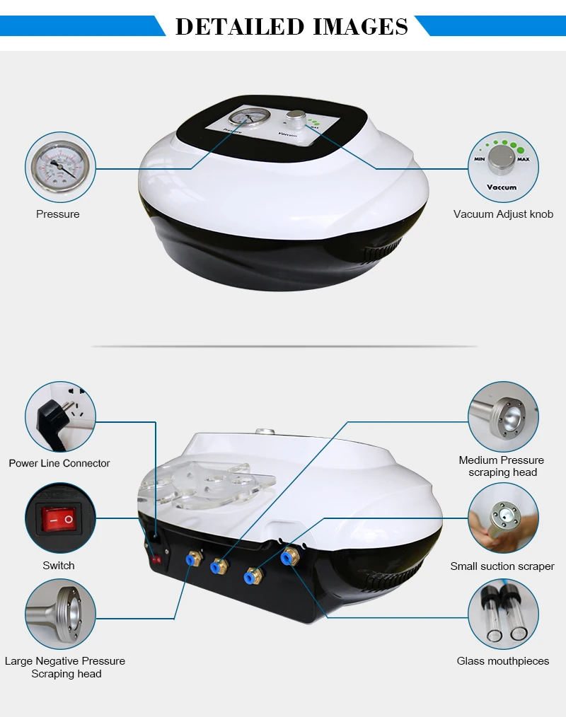 Traditional Chinese Scraping Apparatus With Shaping the Body Heated Gua Sha Scraping Massage Tool Stretch Marks Device