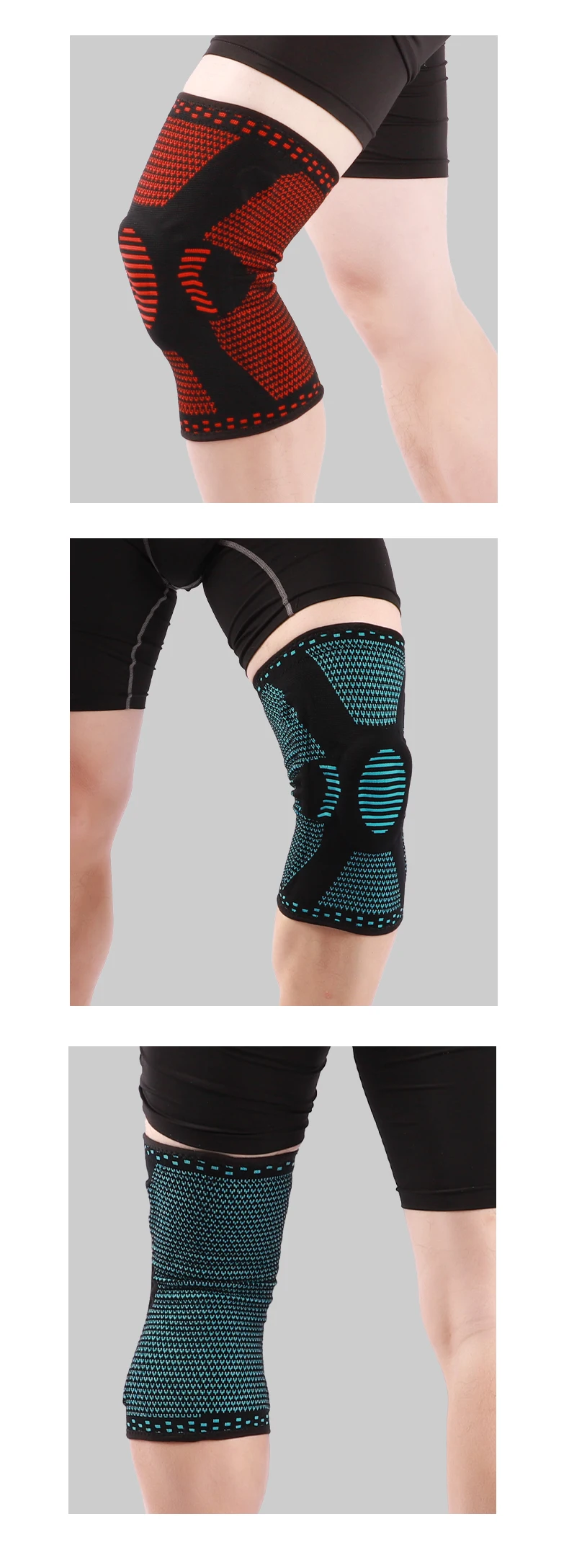 2170# High Quality Comfort Anti Slip Compression Knee Brace Support ...