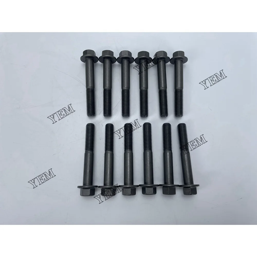 6D102 Exhaust Manifold Screw 6732-11-5860 for Komatsu Engine.