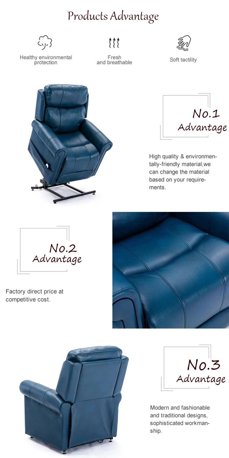 Comfortable Desidn Sofa Reclinable Massage Function for Cinema