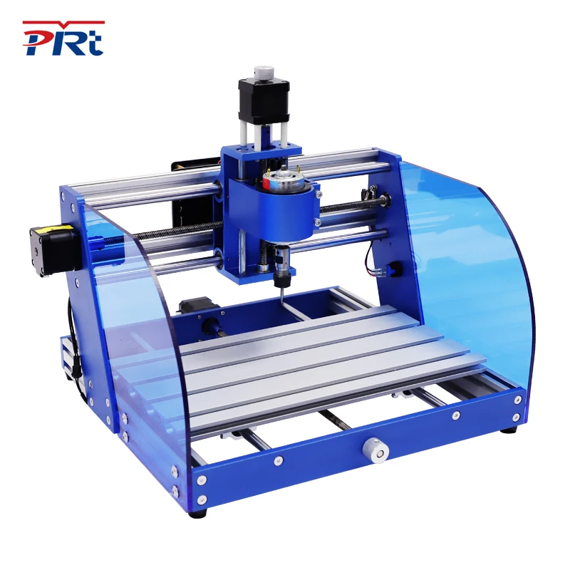 PRTCNC အလူမီနီယမ် CNC 3018 pro Max ထွင်းထုစက် cnc Router DIY ကမ္ပည်းထိုး CNC သစ်သား pvc ဝါး MDF သတ္တုသားရေ