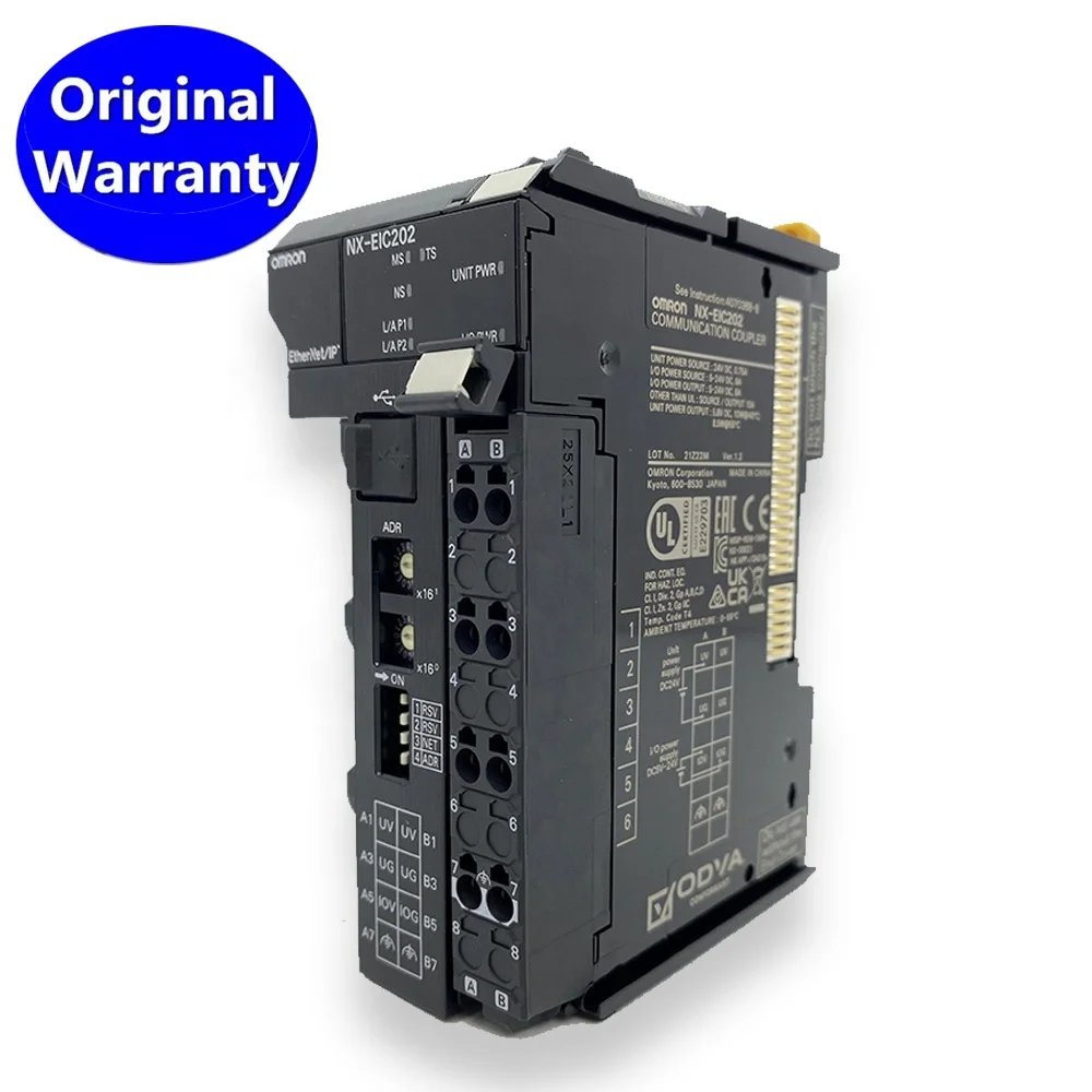 NX EIC202 PLC Communications Coupler EtherNet/IP Coupler NX-EIC202