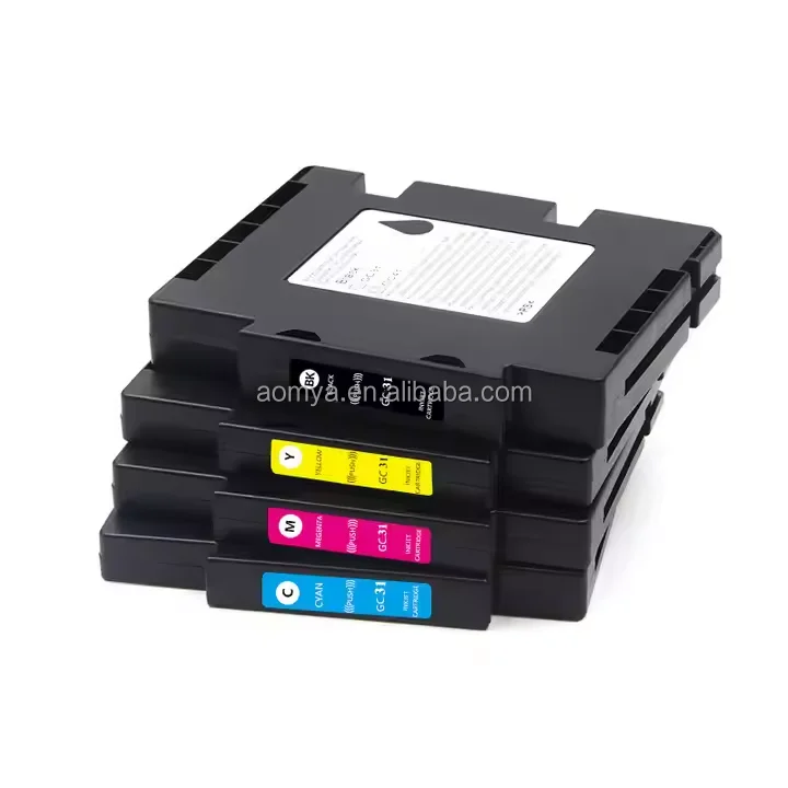 Teng Lot de 4 cartouches d'encre compatibles avec Ricoh Aficio GC-41XL GC 41XL Compatible avec Ricoh Aficio SG2100N SG3100SNW SGK3100DN SG3110DN SG3110DNW SG3110SFNW SG3120BSFNW SG3120BSF SG710BSF 0DN