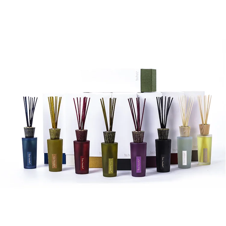 product promotion perfume fragrance air freshener long lasting aromatherapy natural rattan sticks clean scented decor reed diffuser set-6