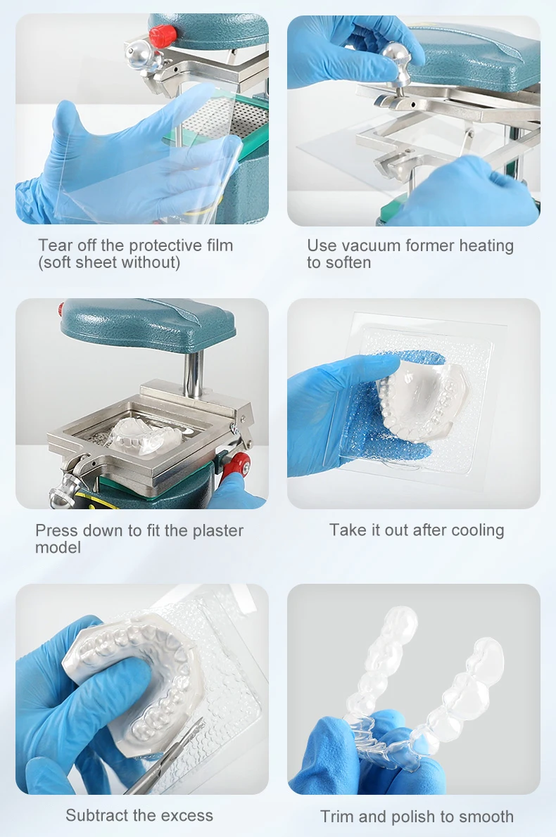 Dental Soft Clear Splint Sheet Thermoforming Material For Vaccum Forming Machine Buy Dental 0495