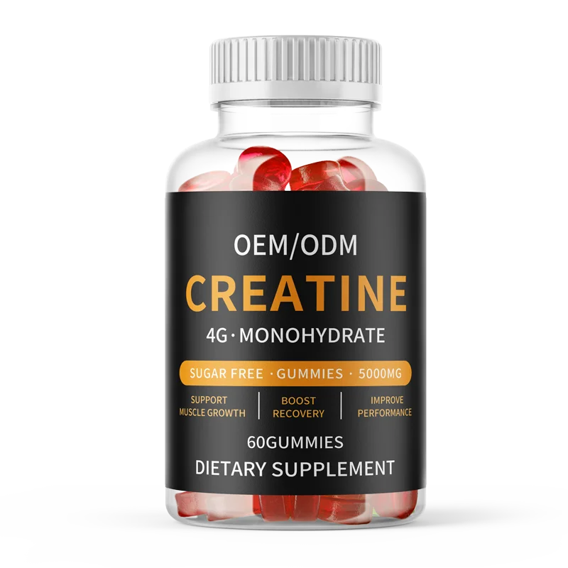 Oem/odm Creatine Monohydrate Gummy Support Energy For Sports With 500mg ...