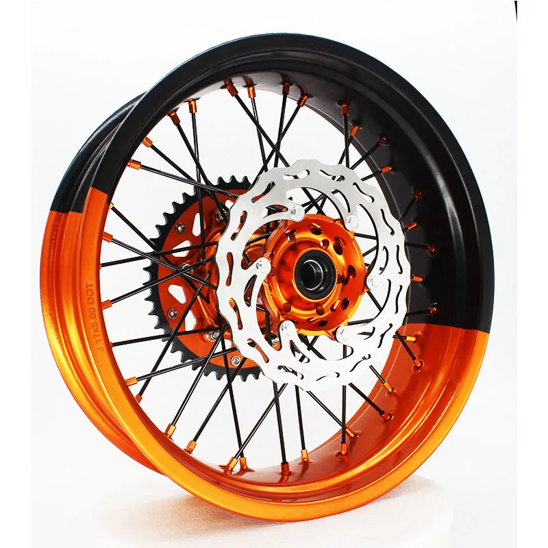 KTM EXC SXF450用17インチバイカラーアルミニウムモーターサイクル