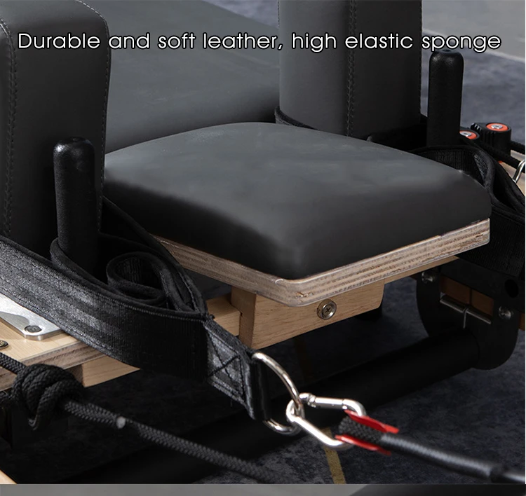 Pilates Foldable Reformer - Wood Material & Custom Logo