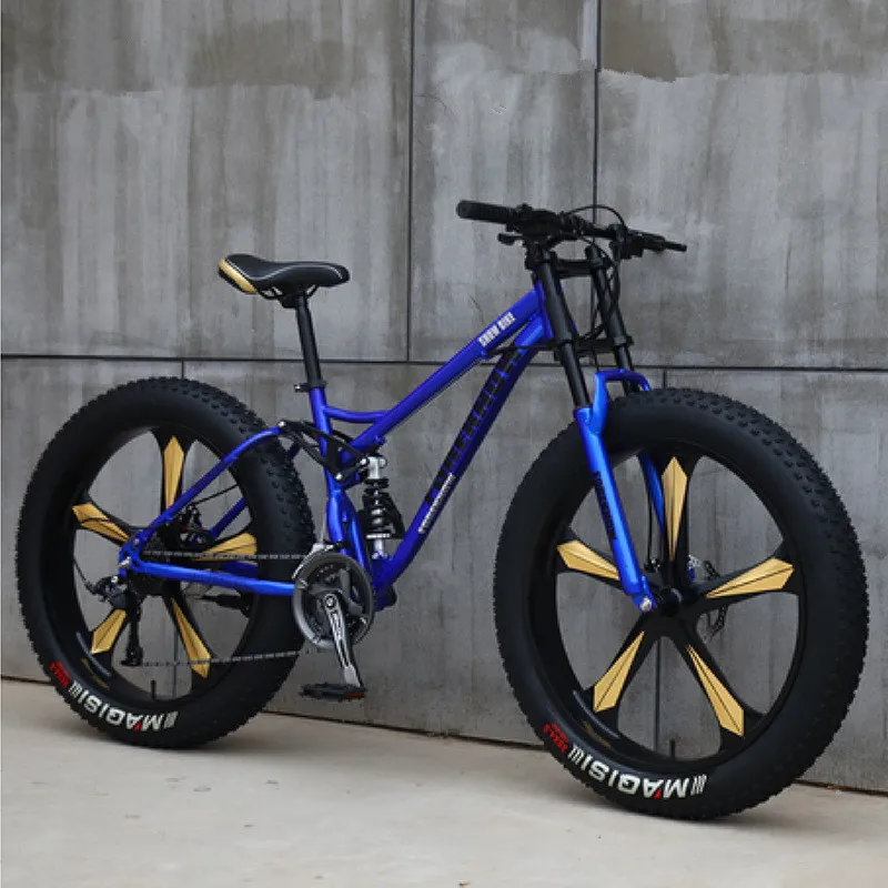 True fashion beach fat bike Popular fat tire snow bicycle big tire 26 4.0 mountain cycle