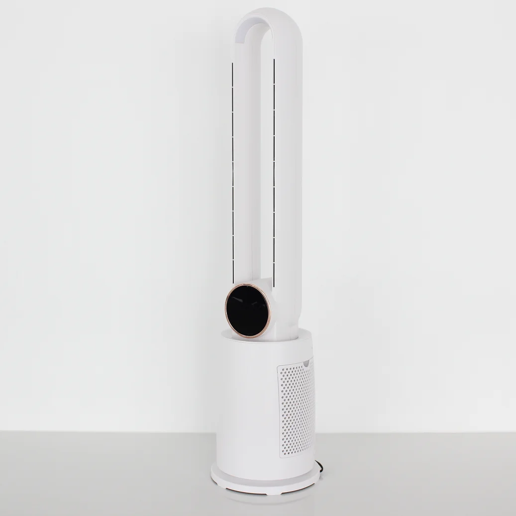 Leafless Lighter Design Factory Cheap Price Screen Touch Fan With Remote Control