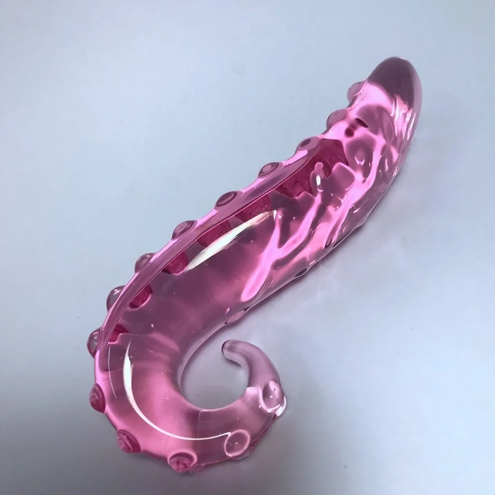 Large Crystal Glass Pleasure Wand Dildo Penis Adult Sex Toys Octopus Tentacle  Dildo For Female Masturbating Tongue| Alibaba.com