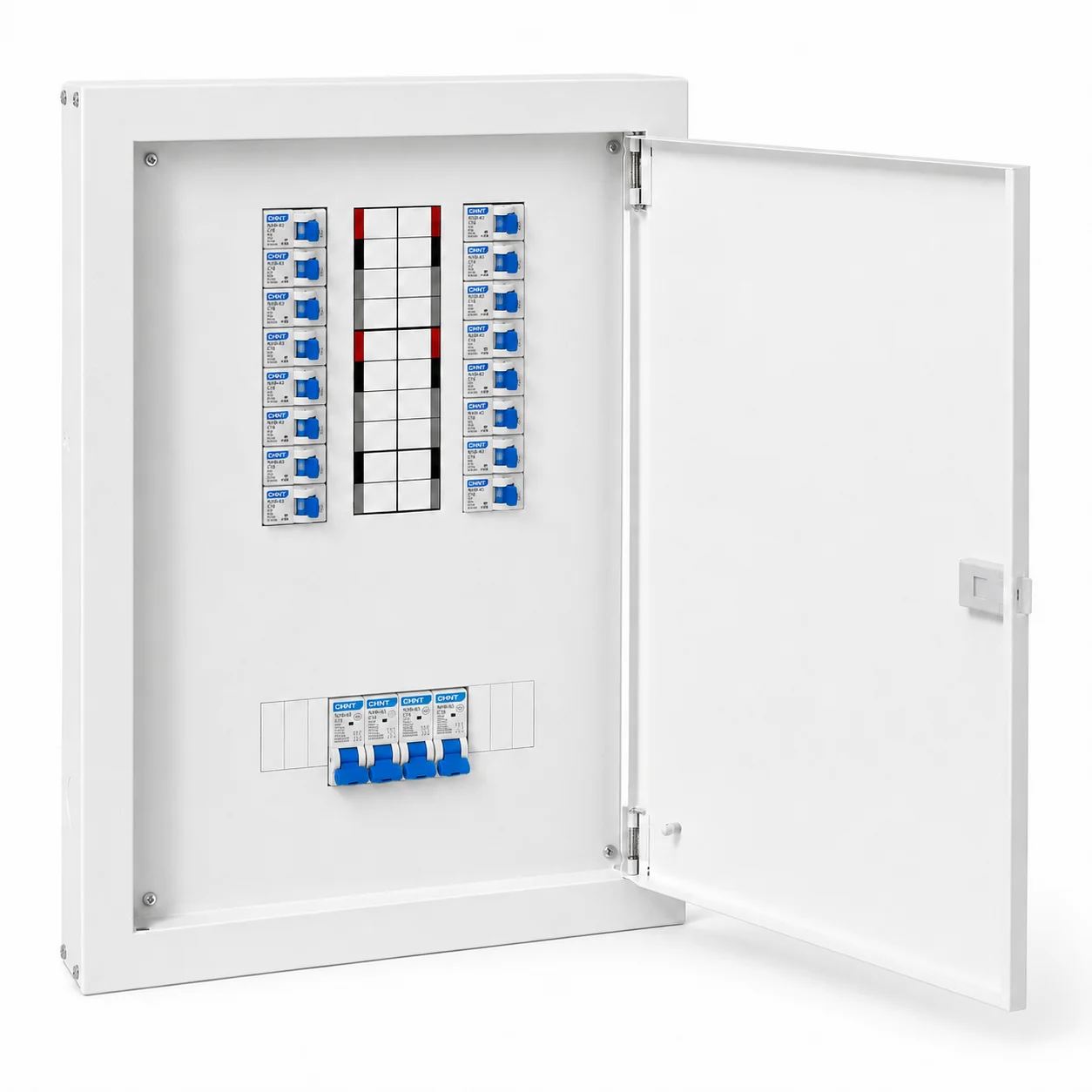 B&J Customized Bus Bar MDB Box Surface Mounted Flush Mounted Metal Power Distribution Panel System for Main Power Distribution