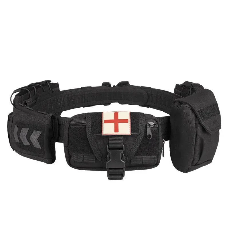 Hiking Training Quick-release Buckle Hunting Tactics Duty Security High Density Material Traffic Tactical Wear-resistant Belt