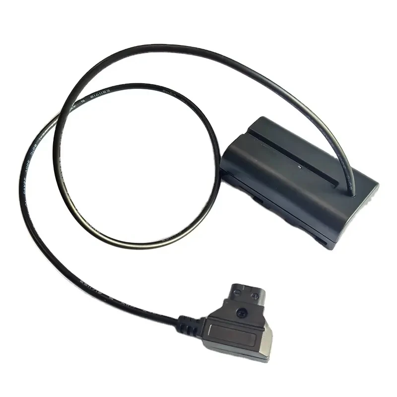 D-TAP To NP-F550 F970 F750 F570 Dummy Battery Power Adapter Direct Suitable For Nanguan Neewer Andorra Yongnuo Viltrox LED light supplier